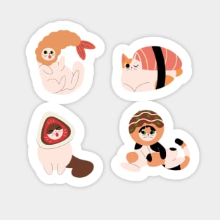 Sushi Cats Sticker